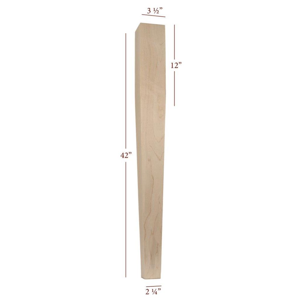 Four Sided Taper Bar Post