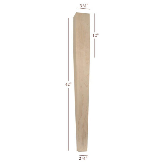 Four Sided Taper Bar Post