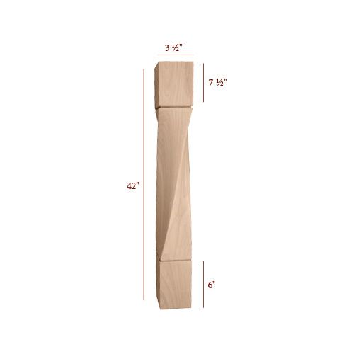 Helix Medium Bar Post Left