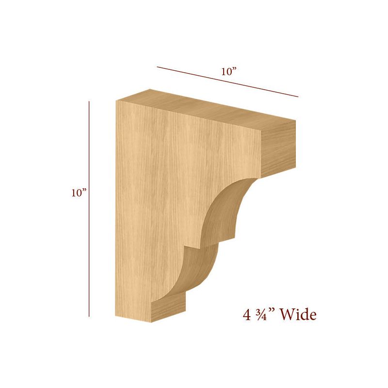 Extra Wide Craftsman Over Hang Bar Bracket