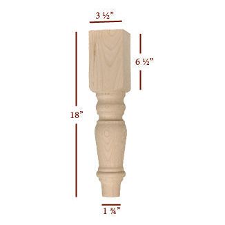 Harvest Coffee Table Leg