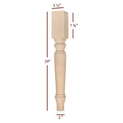 Harvest Dining Table Leg