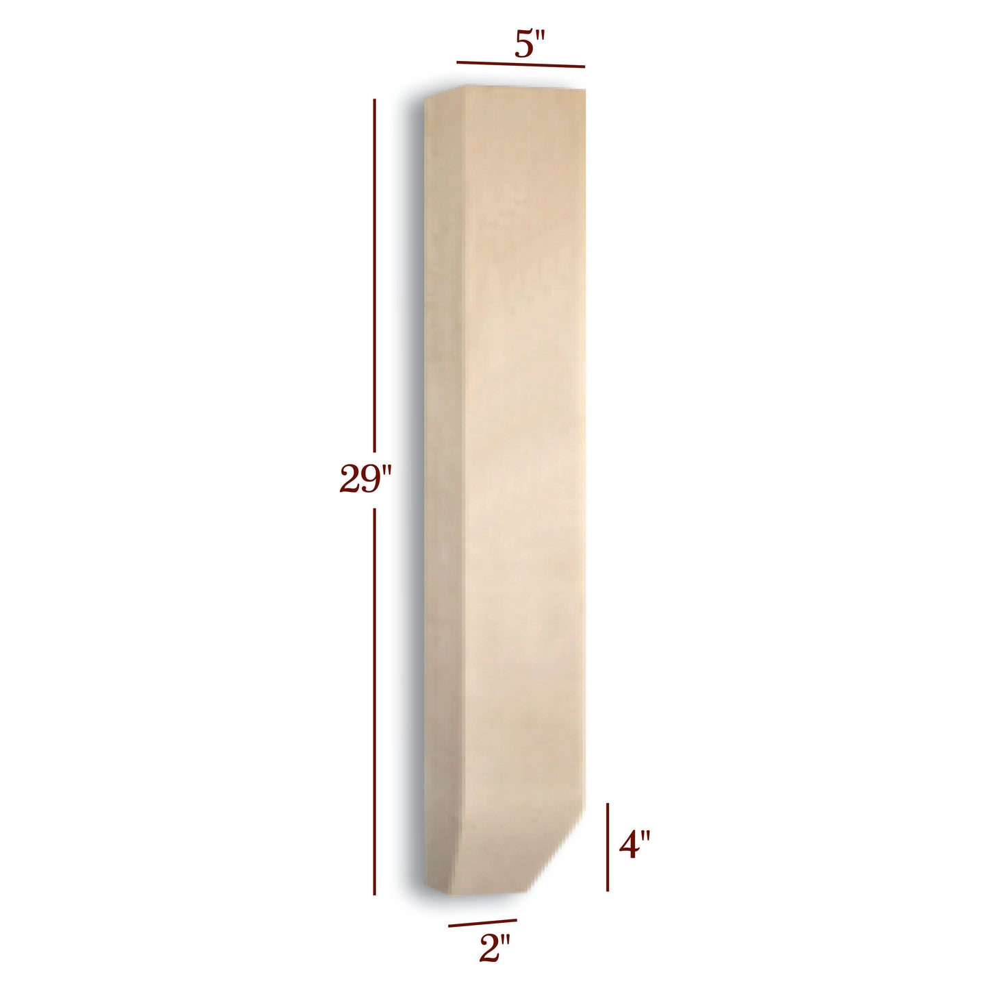 Massive Shaker Tapered Farm Dining Table Leg