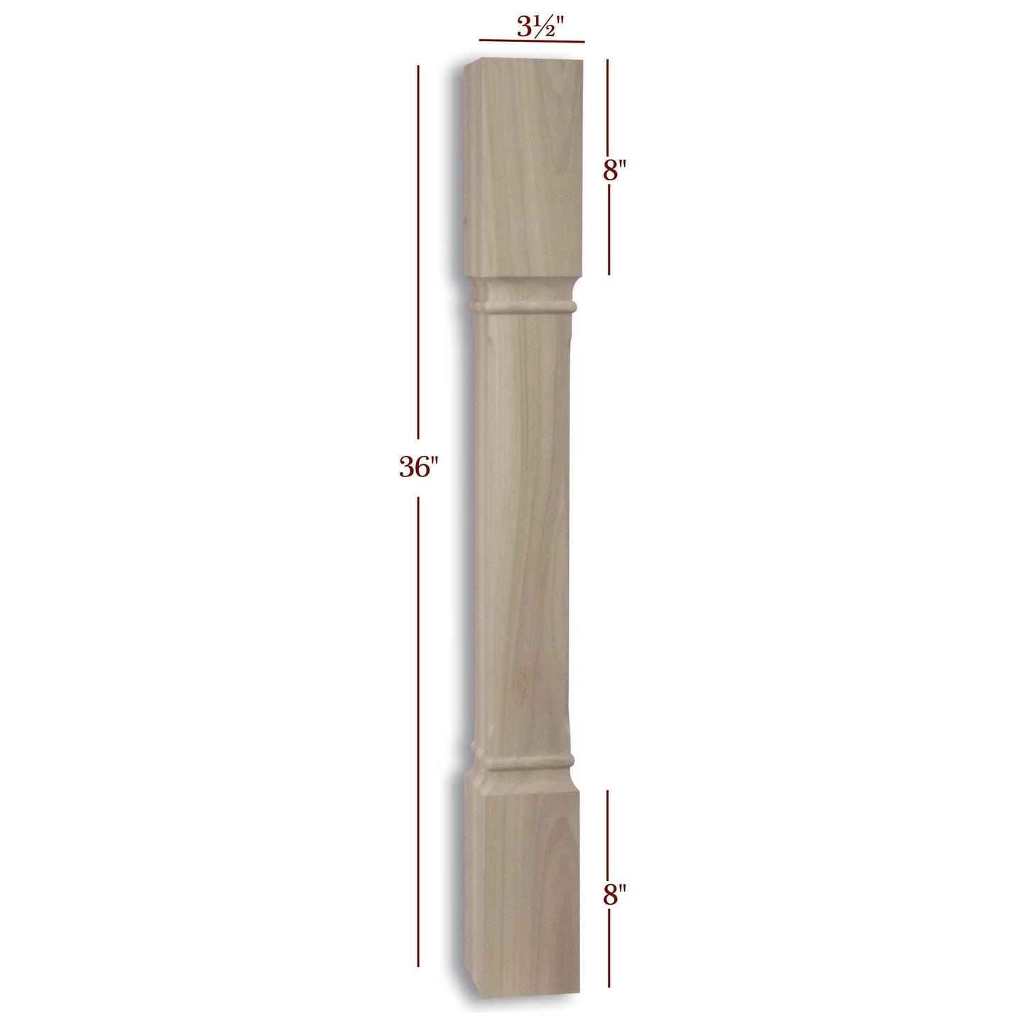 Charlotte Contemporary Medium Square Island Leg