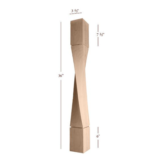 Helix Medium Right Twist Island Leg