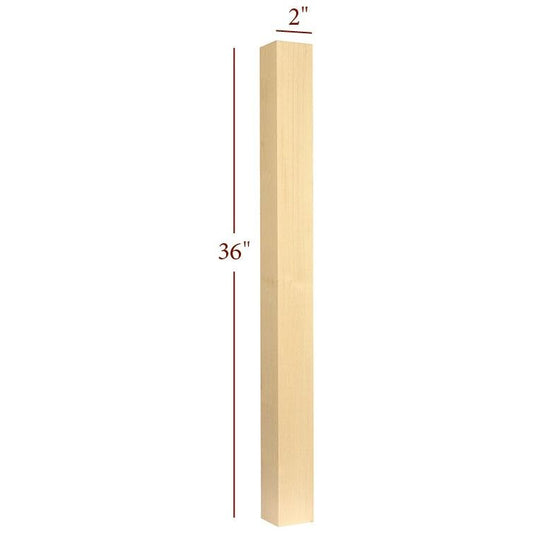 2" Slender Skyline Island Leg