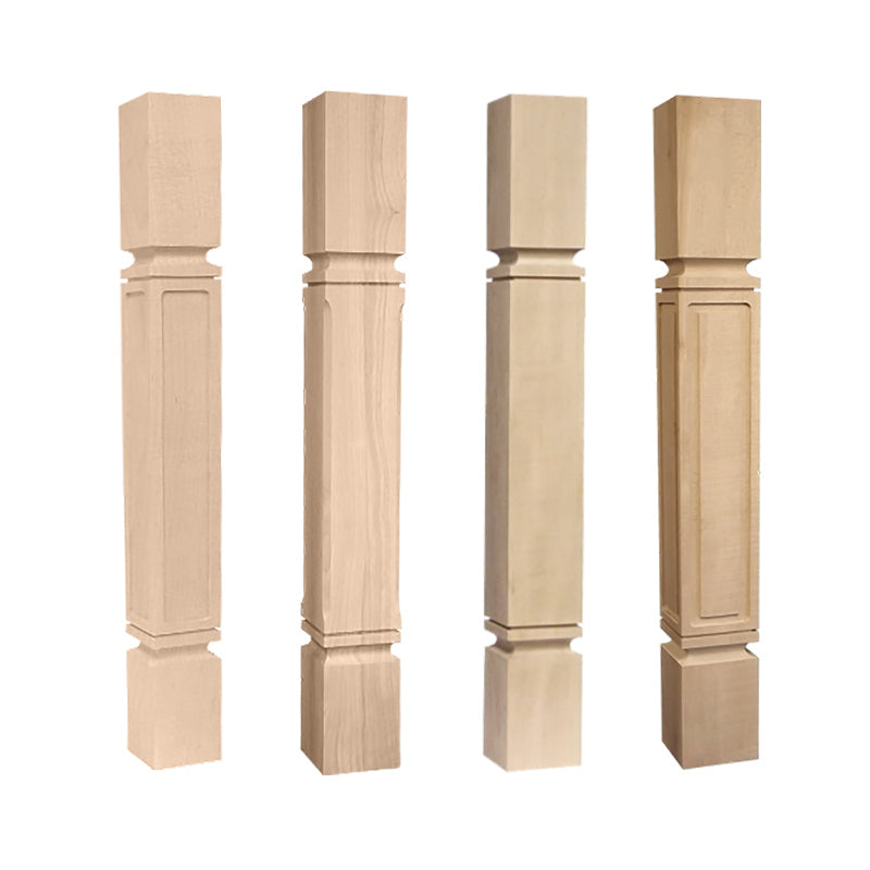 Massive Recessed Full Window Mission Island Leg