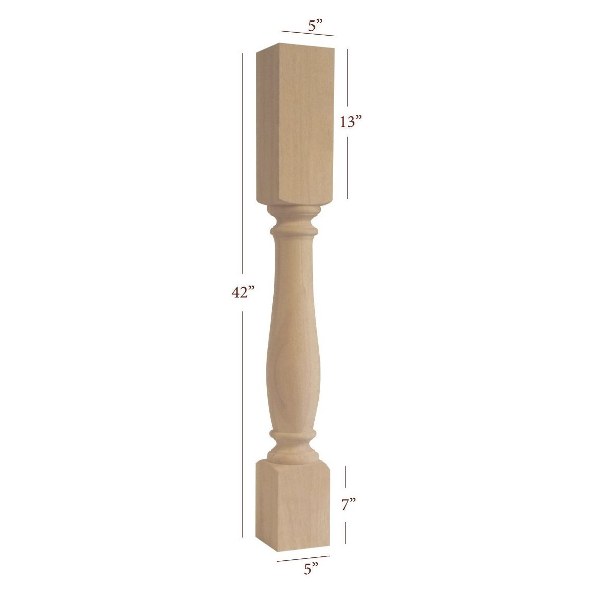 Massive Williamsburg Bar Post – Fancy Table Legs