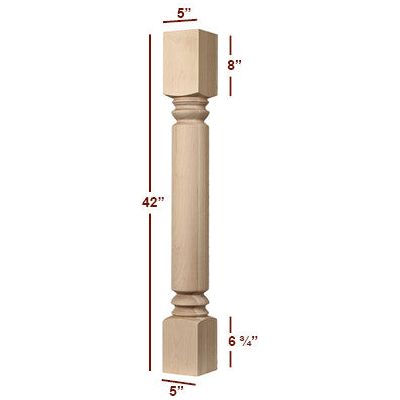 Massive Madison Bar Post – Fancy Table Legs