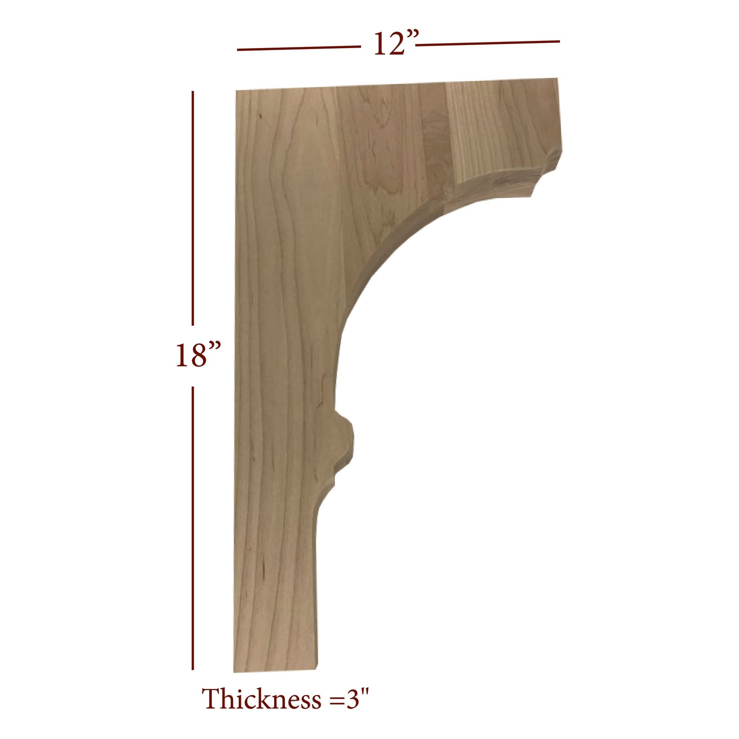 Bridge to Hutch Wide Nantucket Bar Bracket