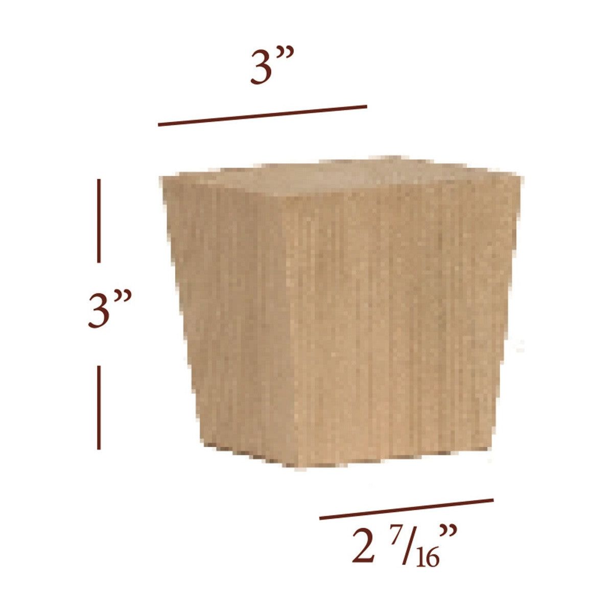 Bun Feet Fancy Table Legs