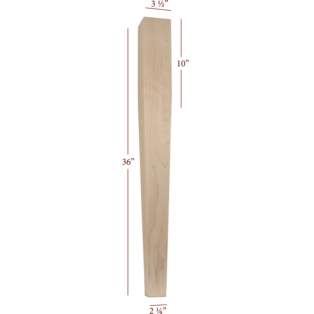Kitchen Island Table Legs & Posts | Fancy Table Legs