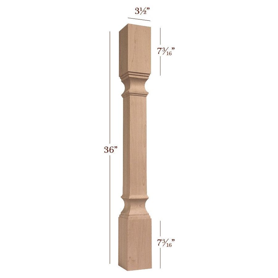 Wooden Table Legs & Posts | Fancy Table Legs