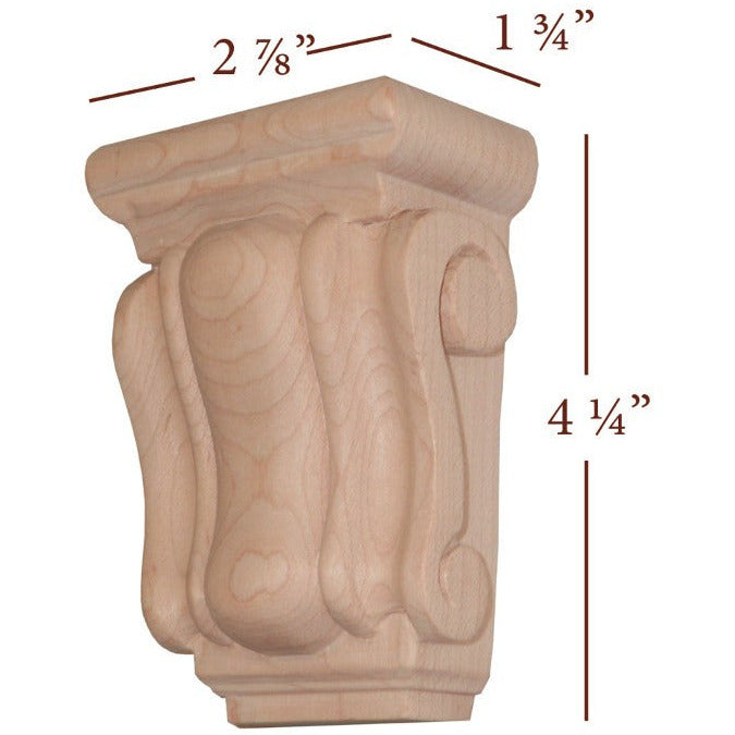 Mini Traditional Carved Corbel