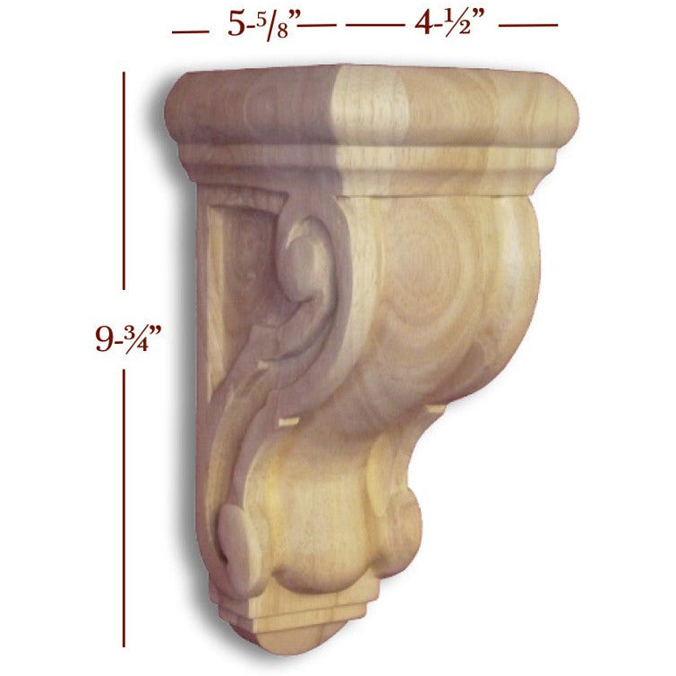Small Carved Traditional Corbel